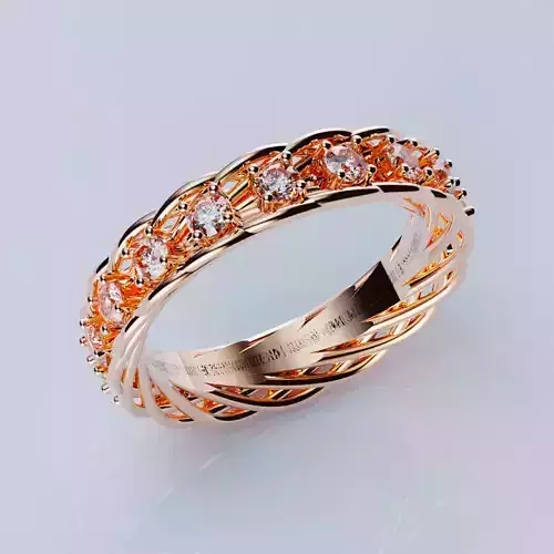Ring Wicker 17 3D print model