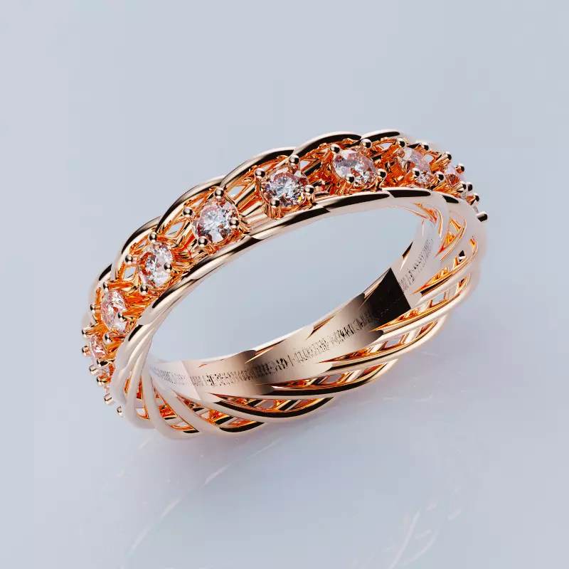 Ring Wicker 17 3D print model_0