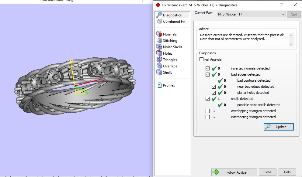 Ring Wicker 17 3D print model_7