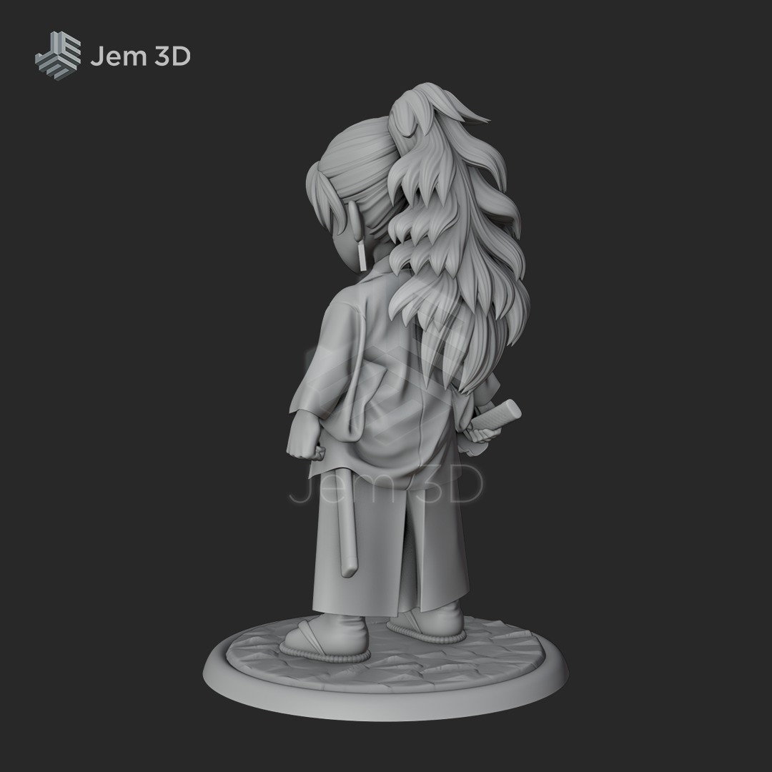 DEMON SLAYER - YORIICHI TSUGIKUNI SUN BREATHING 3D print model_5