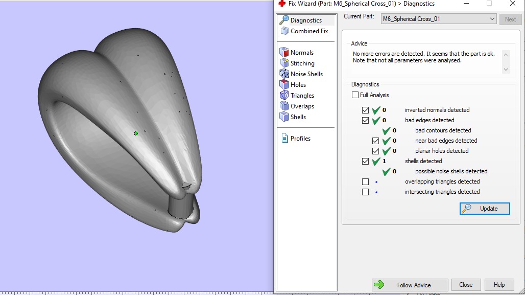 Pendant  Spherical Cross 3D print model_8
