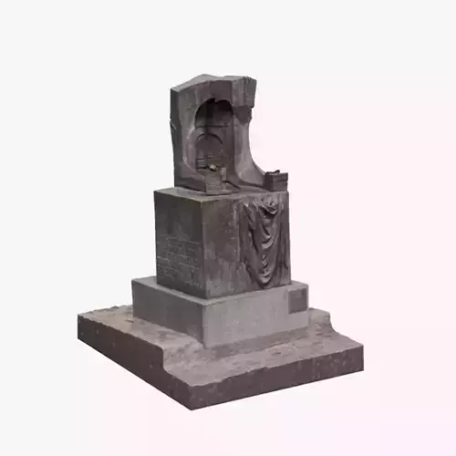 3D Model of Statue by Josep Maria Subirachs in Girona