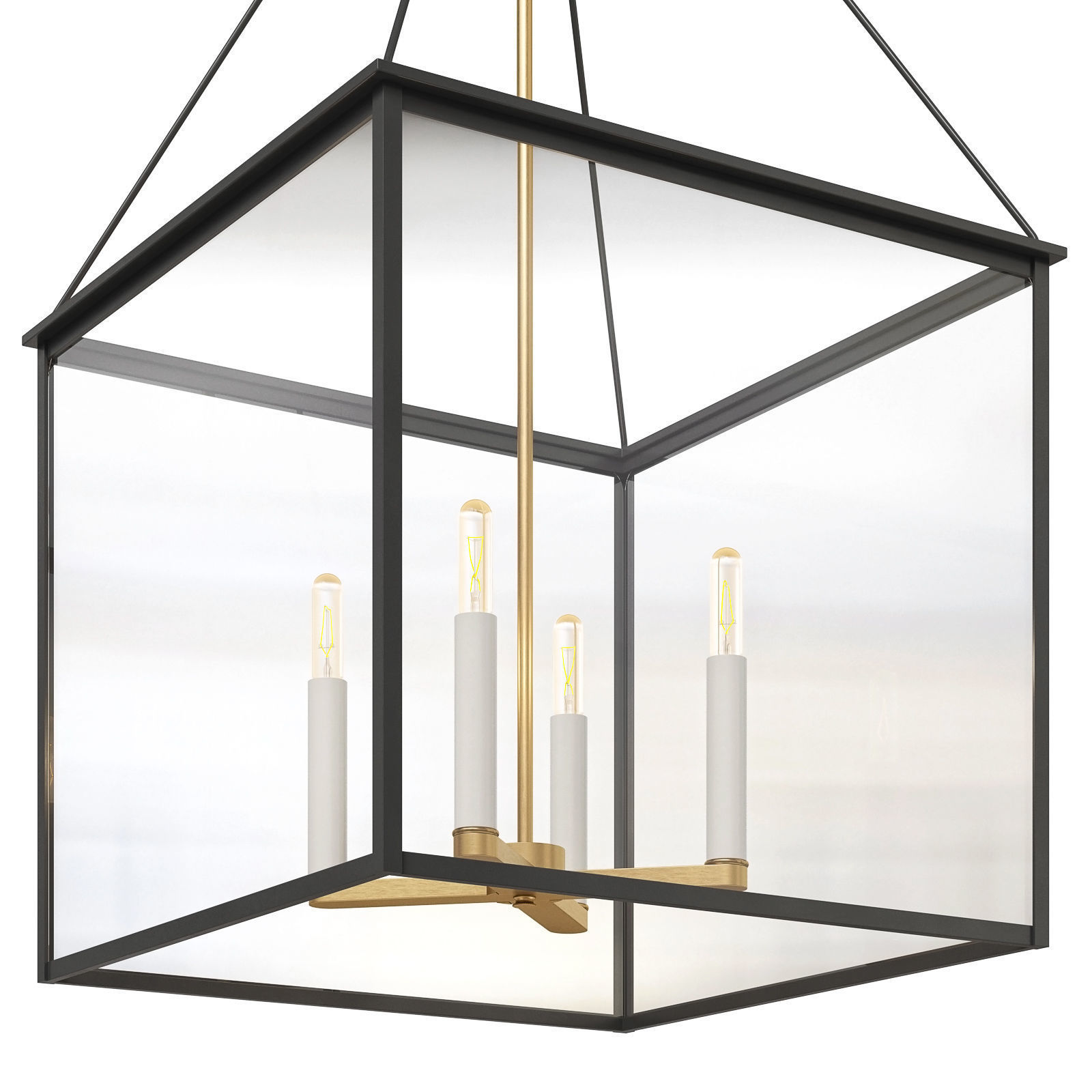 Urban Electric Chandelier Chisholm Clean 3D model_6