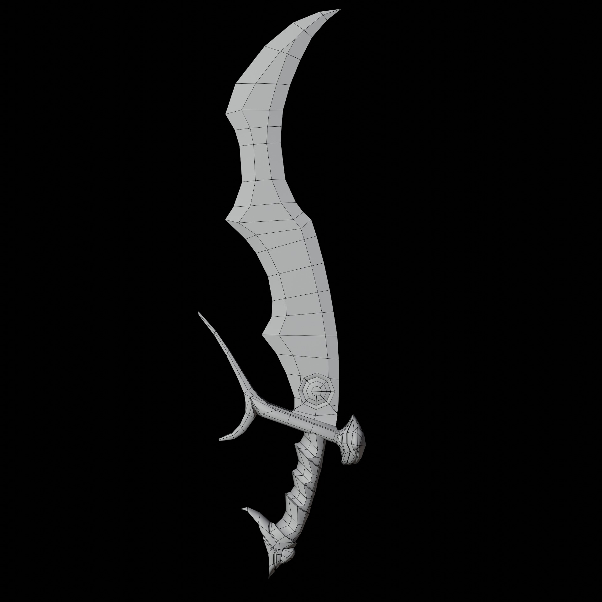 Fantasy Swords Low-poly 3D model_14