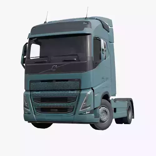 Volvo FH 2022 lowpoly Low-poly 3D model