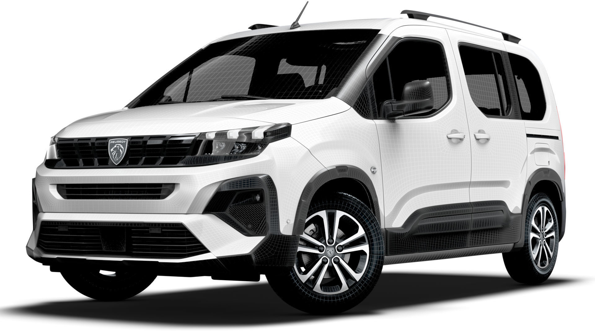 Peugeot e Rifter GT 2024 3D model_22