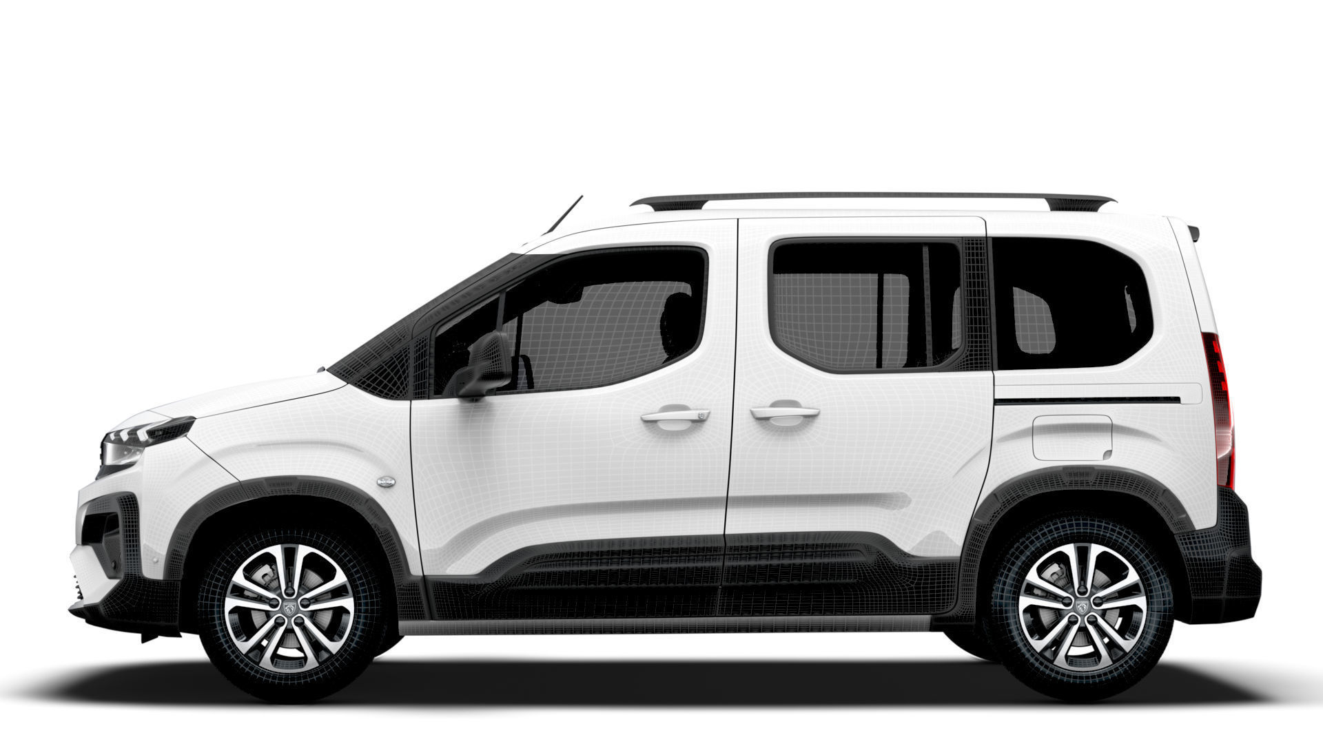 Peugeot e Rifter GT 2024 3D model_18