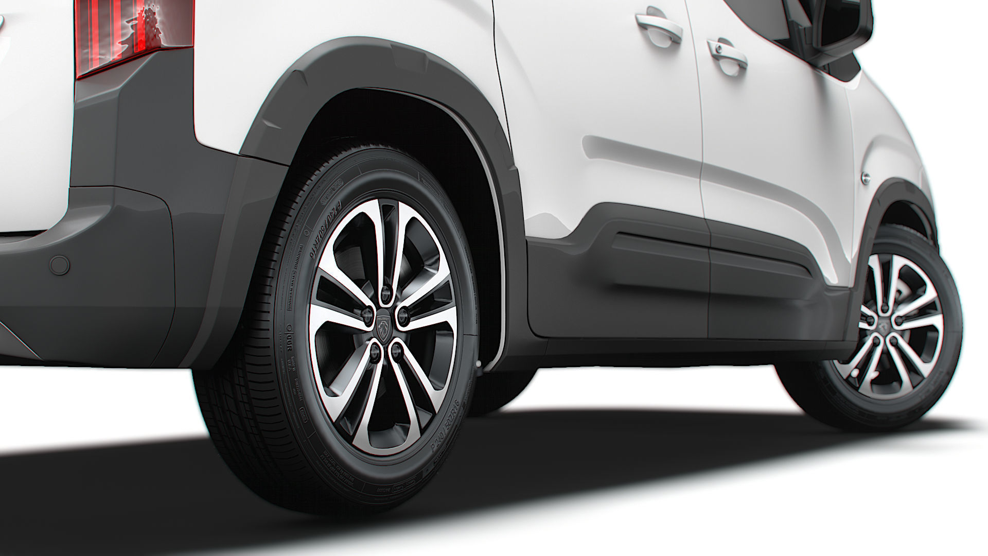 Peugeot e Rifter GT 2024 3D model_11