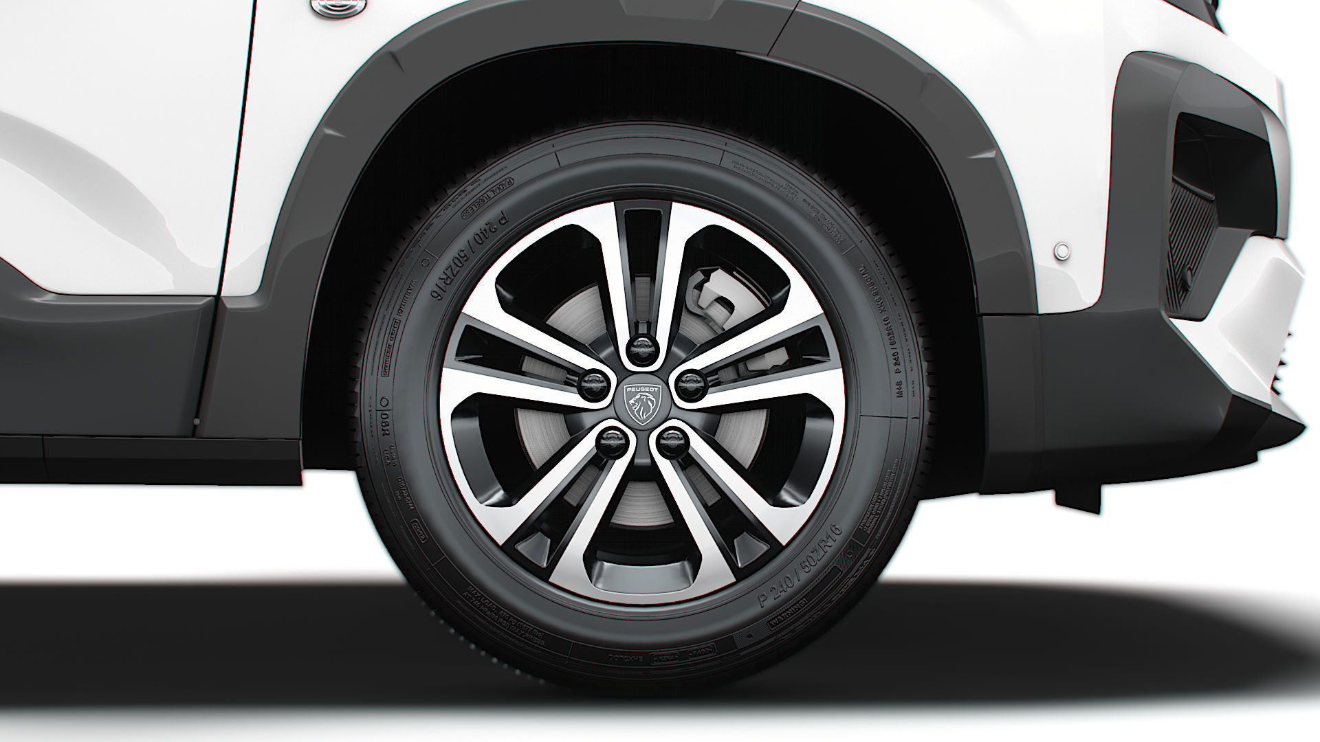 Peugeot e Rifter GT 2024 3D model_9