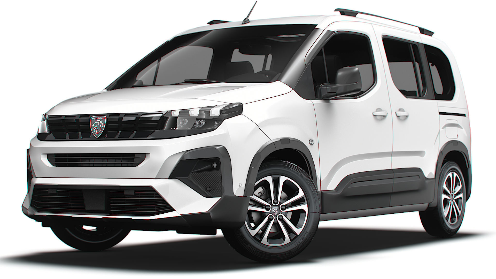 Peugeot e Rifter GT 2024 3D model_8