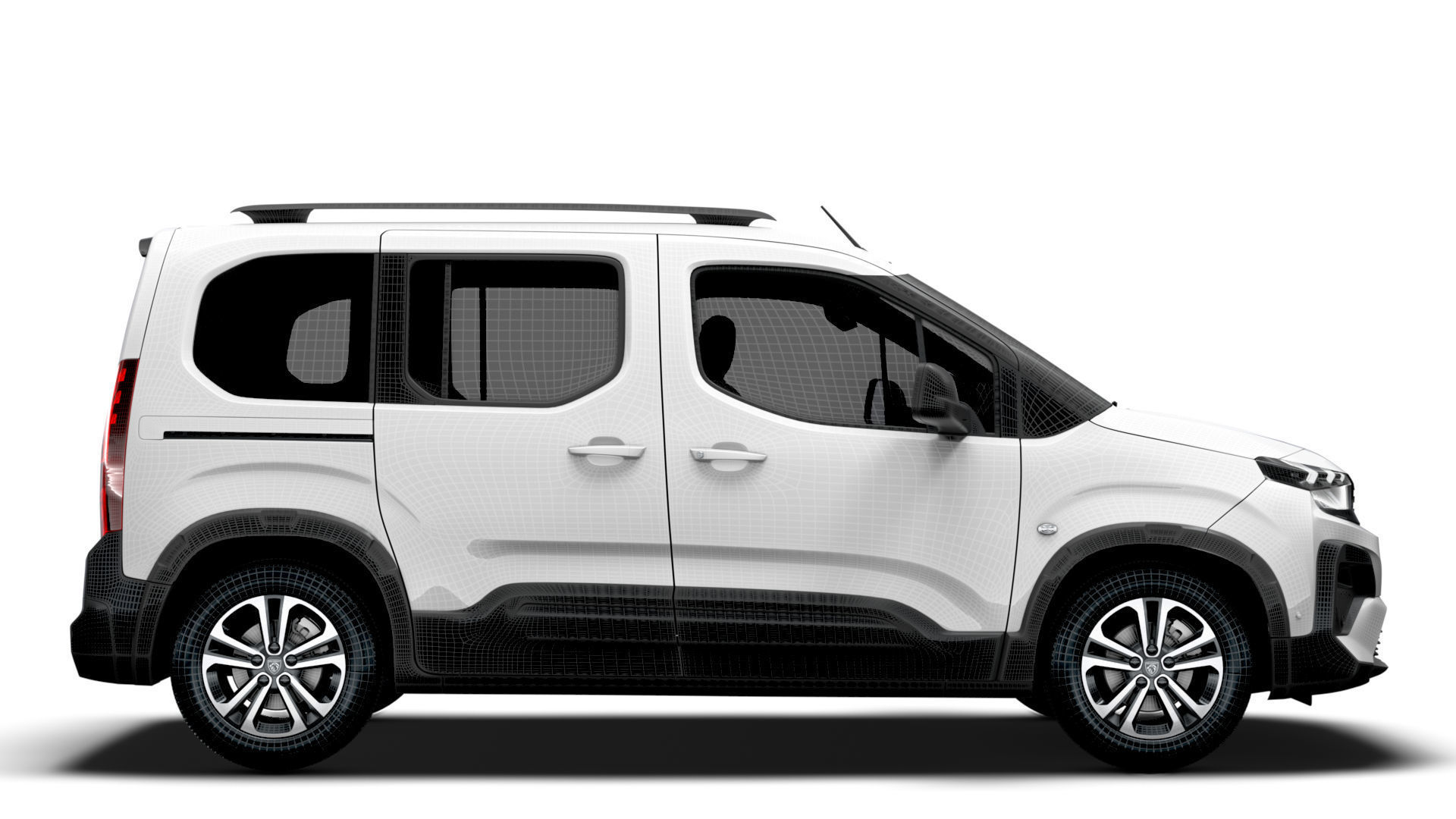 Peugeot e Rifter GT 2024 3D model_15