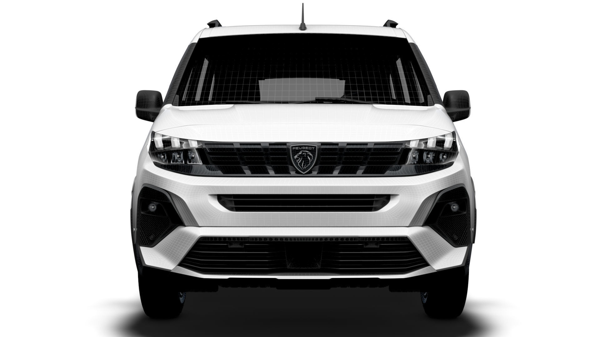 Peugeot e Rifter GT 2024 3D model_20