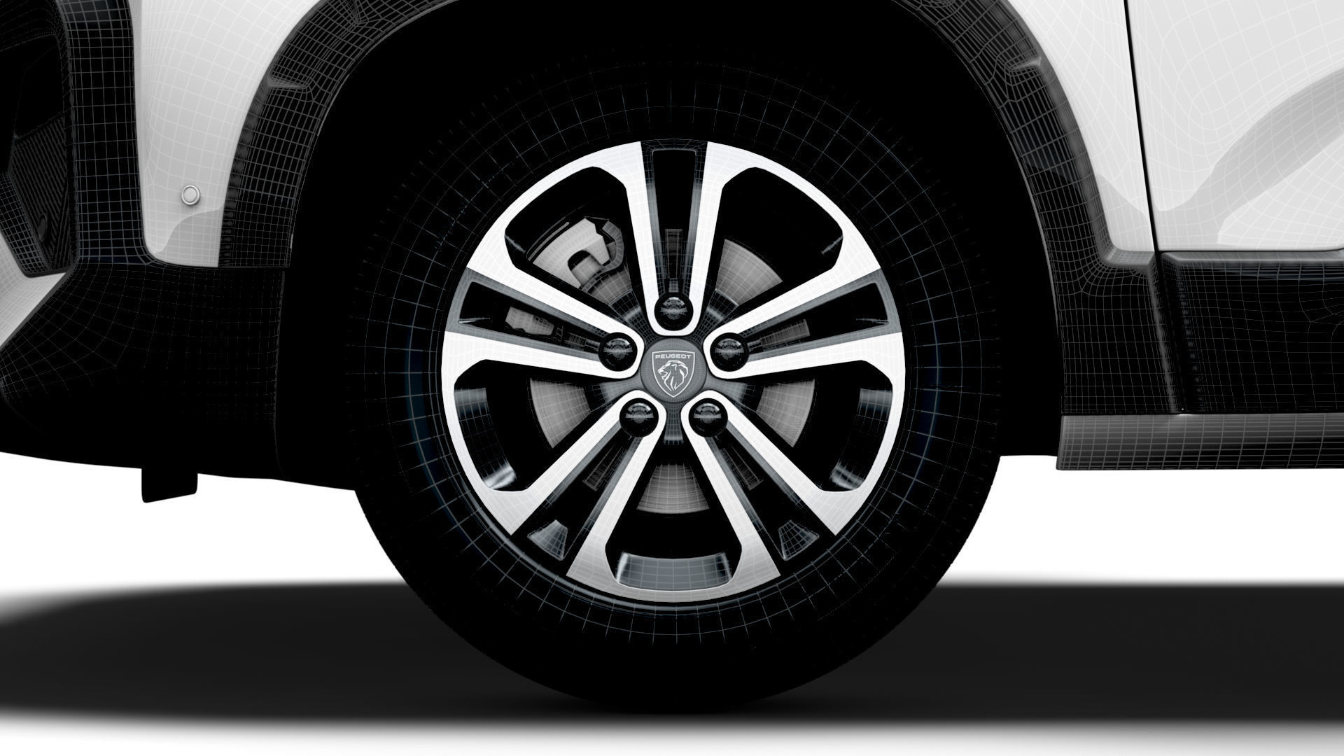 Peugeot e Rifter GT 2024 3D model_26