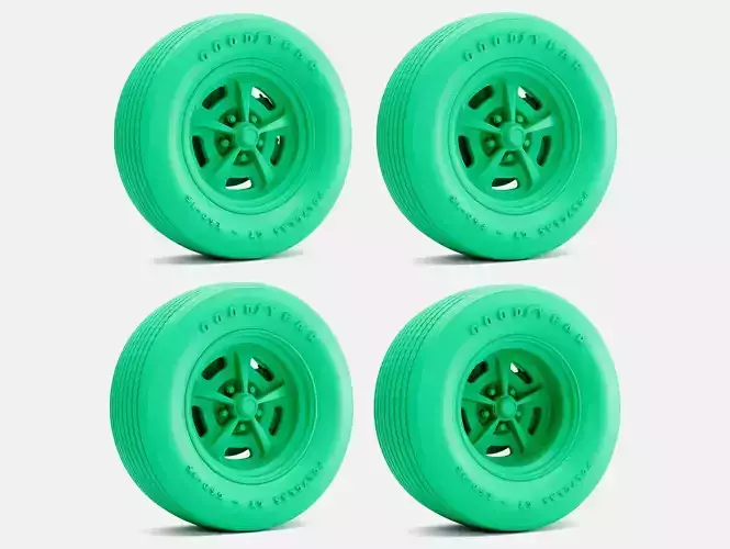 15x6 15x7 15x8 15x10 Magnum 500 Goodyear Polyglas 3D print model