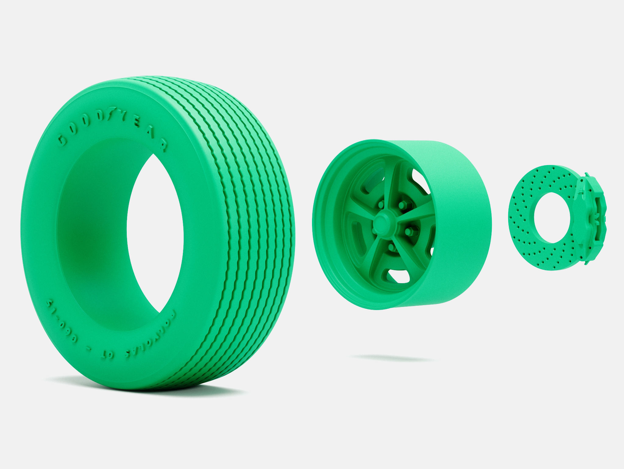 15x6 15x7 15x8 15x10 Magnum 500 Goodyear Polyglas 3D print model_8