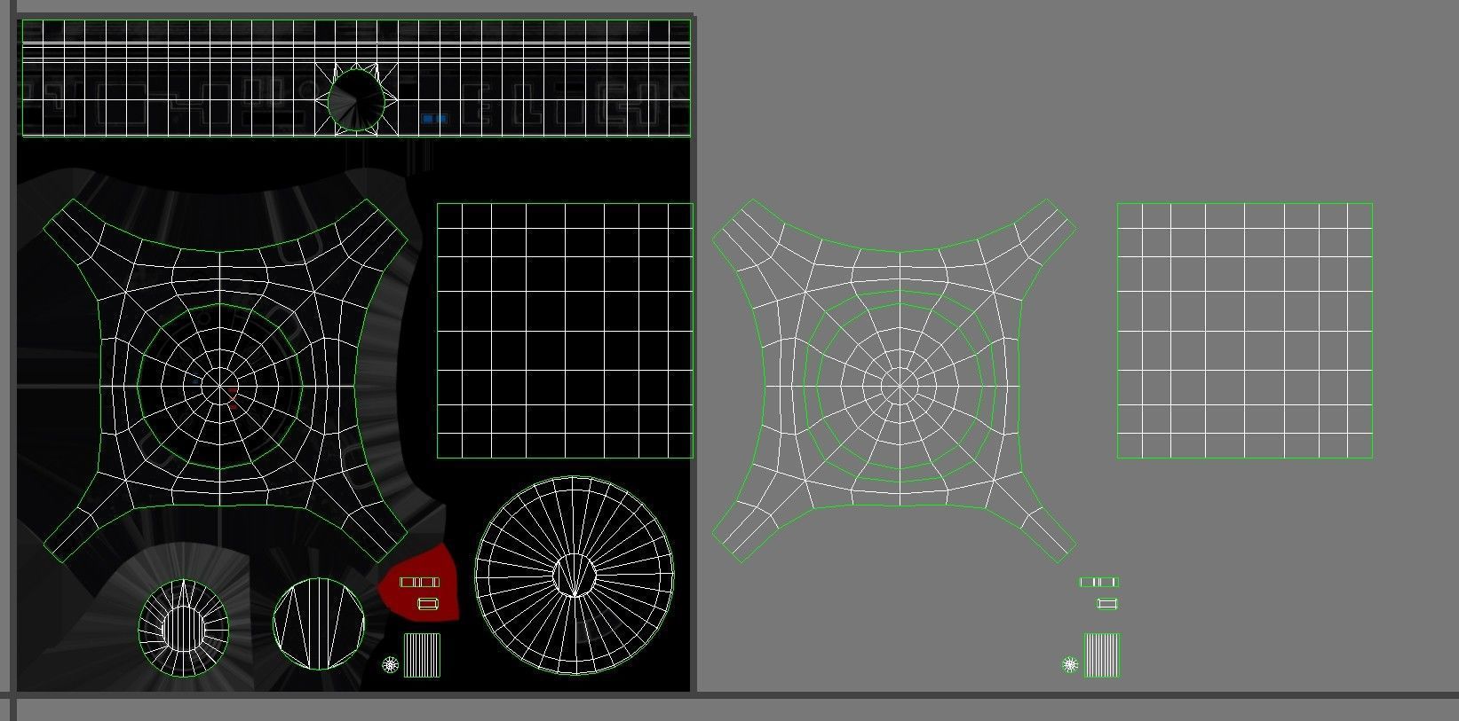 Star Wars BB-9E Robot Droid Black Low-poly 3D model_17