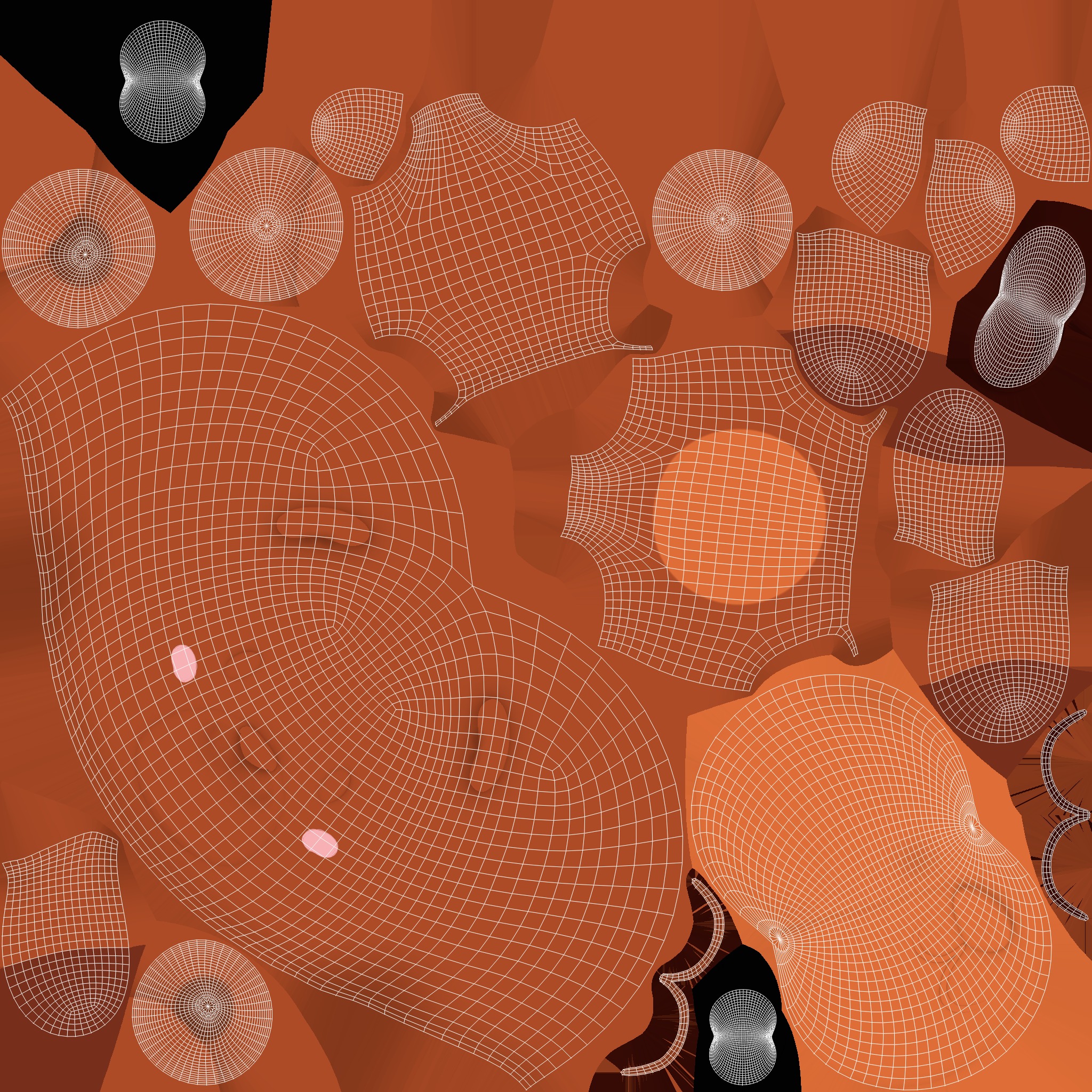 Cartoon Brown Bear 3D model_20