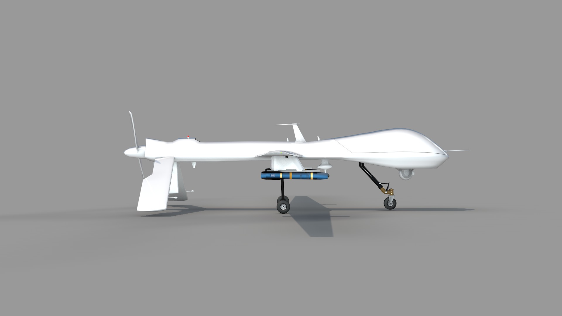 Drone Military Predator Mq-1B 3D model_1