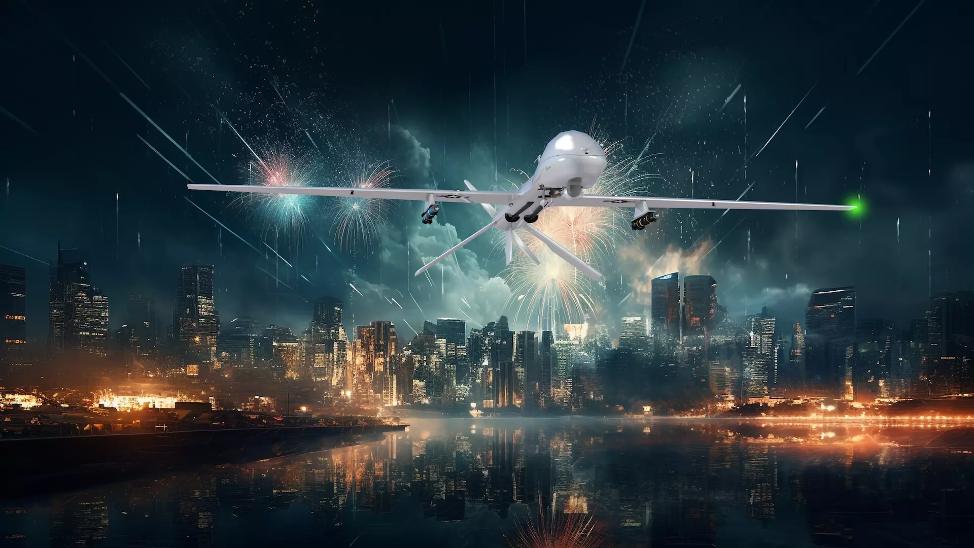 Drone Military Predator Mq-1B 3D model_0