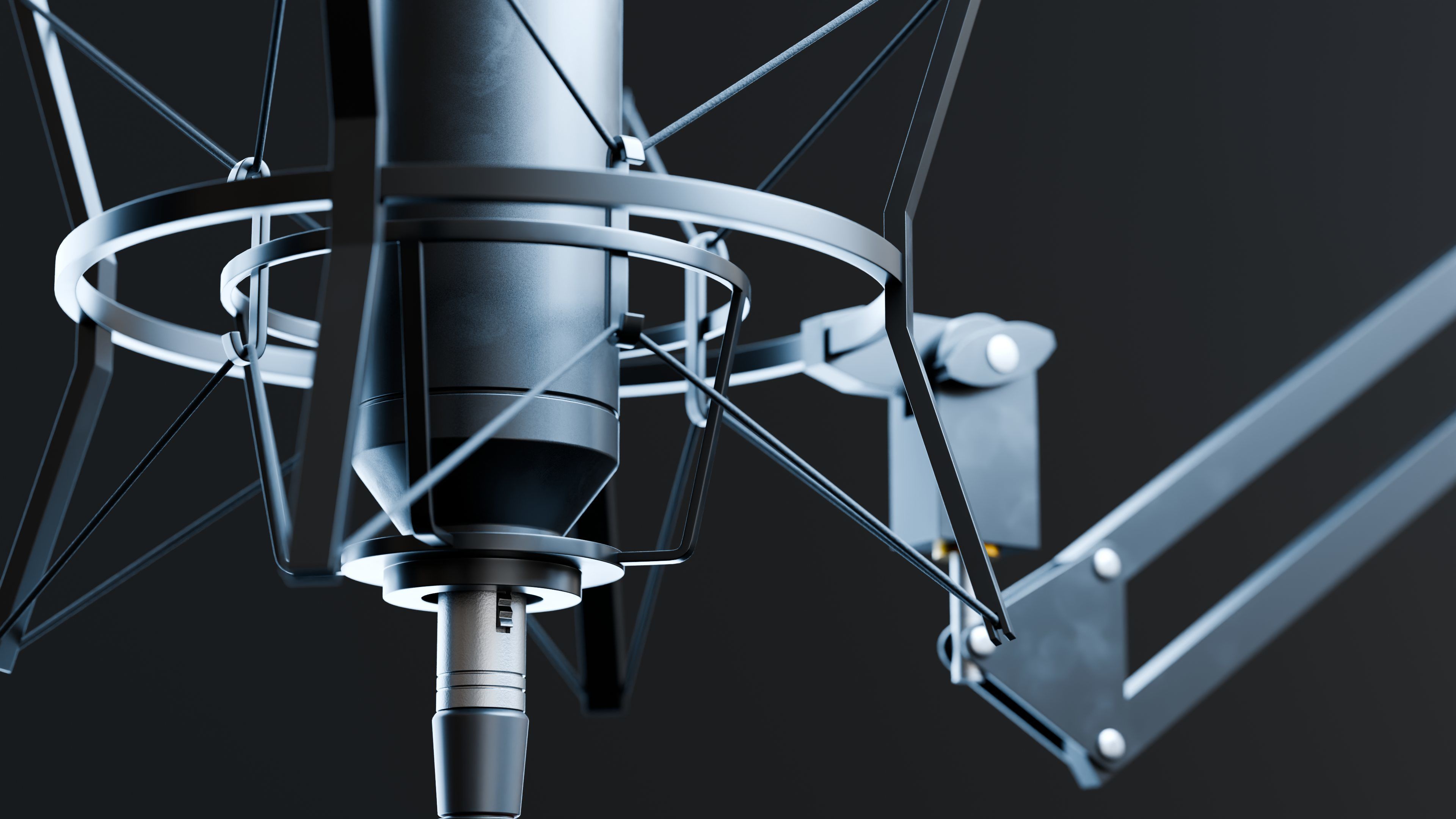Realistic Studio Microphone 3D model_18