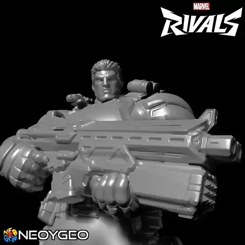 THE PUNISHER - MARVEL RIVALS 3D print model