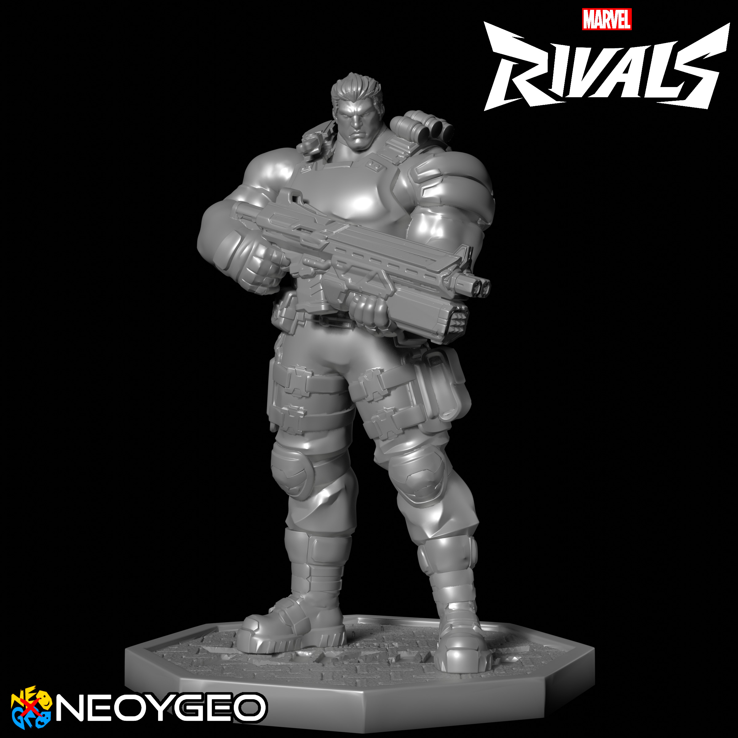 THE PUNISHER - MARVEL RIVALS 3D print model_1