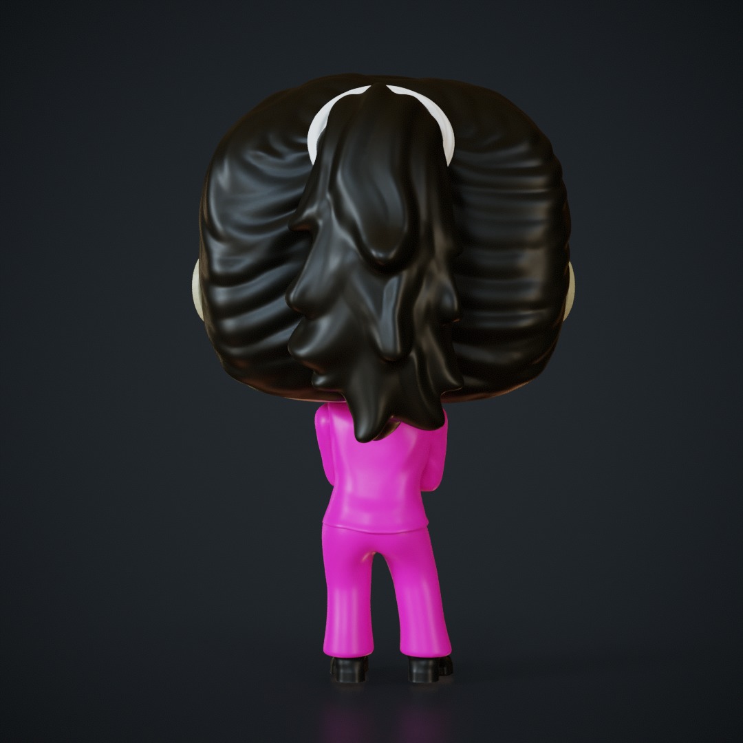 Custom pop Mujer 3D print model_3