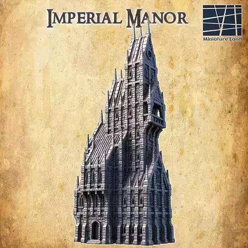 Imperial Manor Tabletop Terrain 28 MM