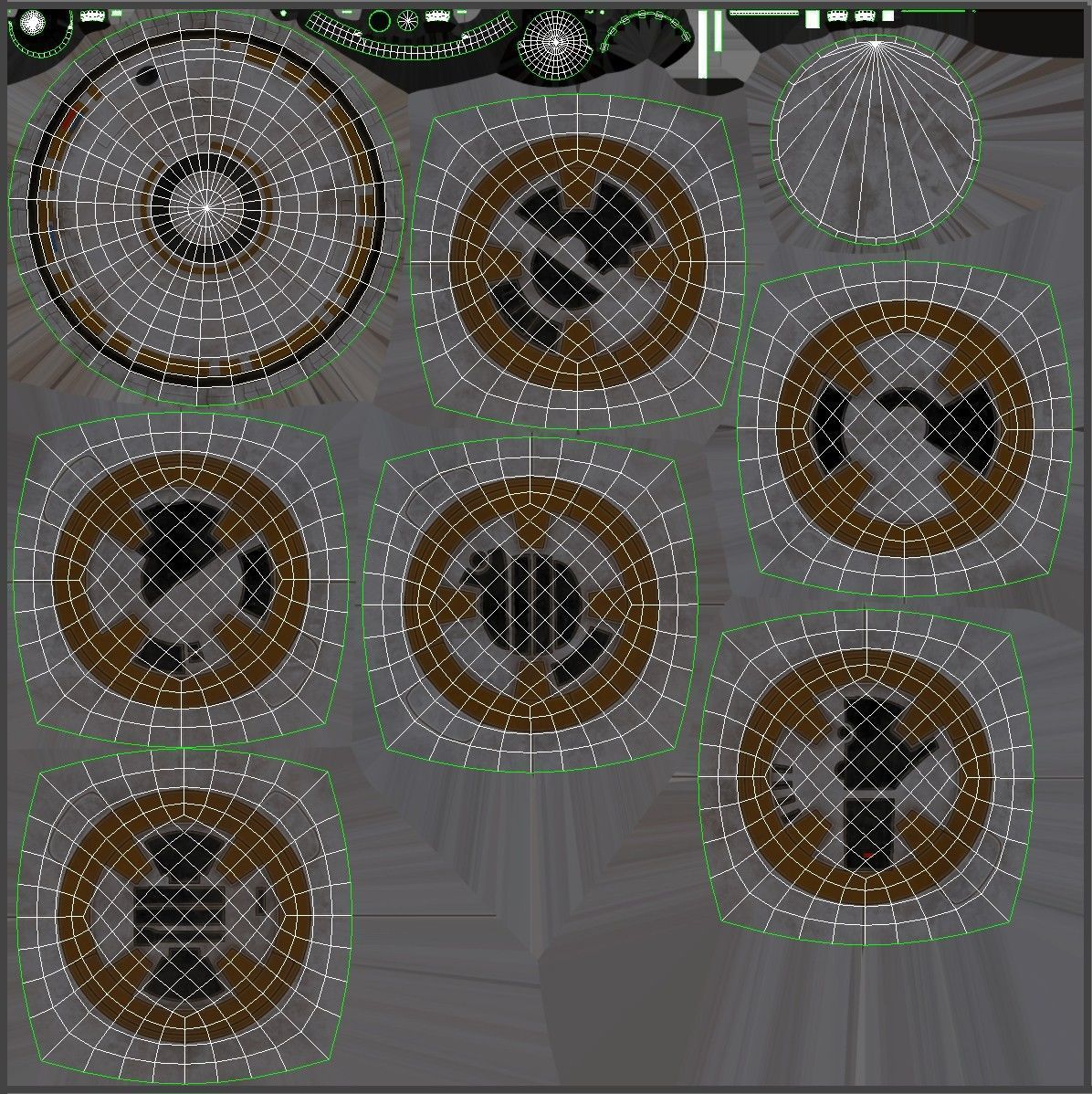 Star Wars BB-8 Robot Droid Low-poly 3D model_20