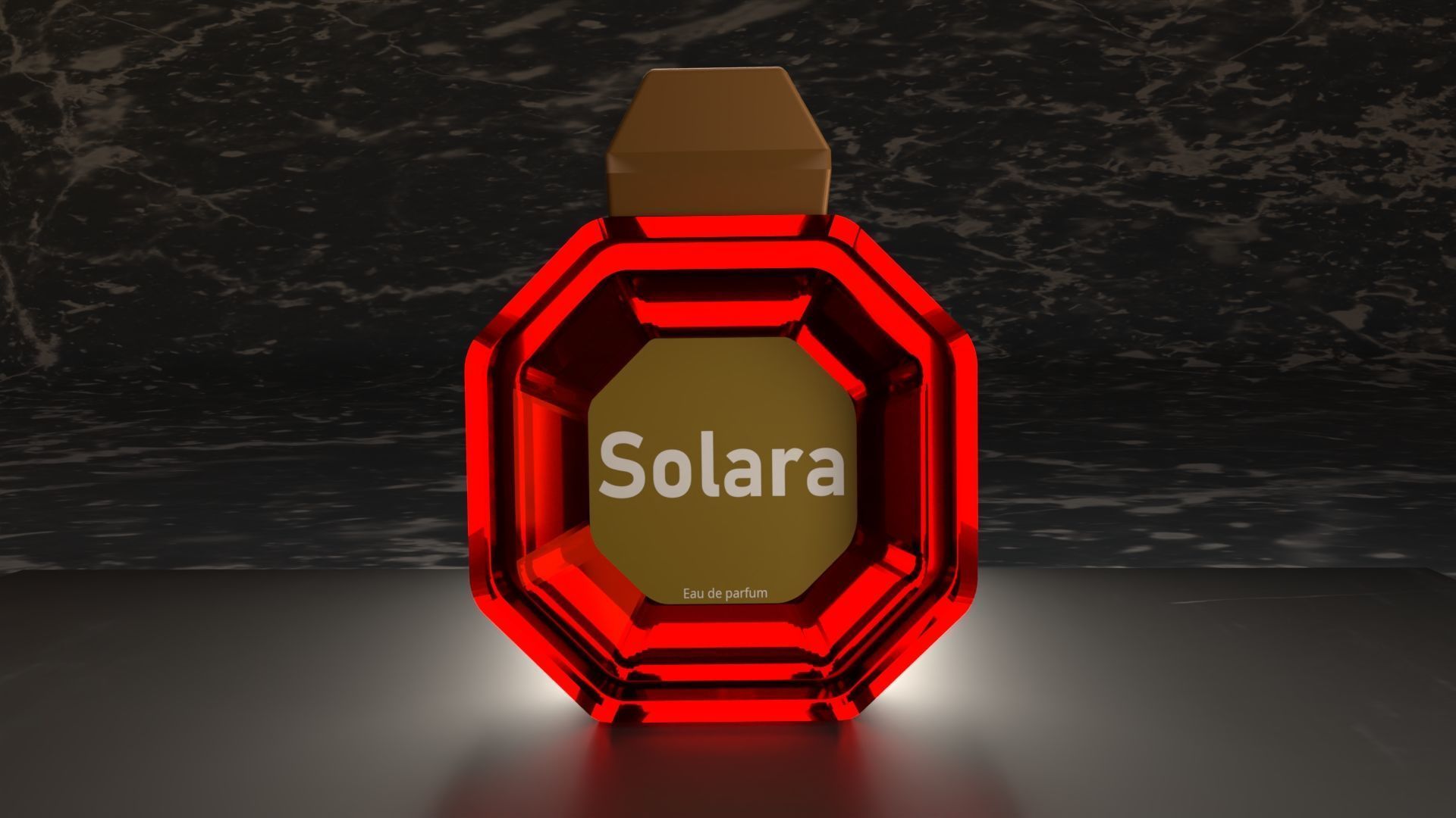 Classic Perfume Solara 3D model_3