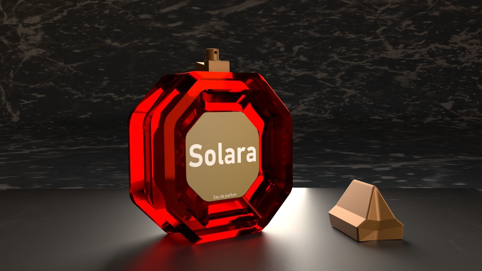 Classic Perfume Solara 3D model_1