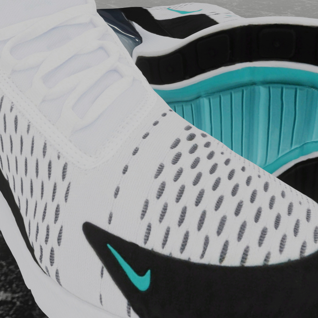 NIKE AIR MAX 270 3D SHOES Low-poly 3D model_12