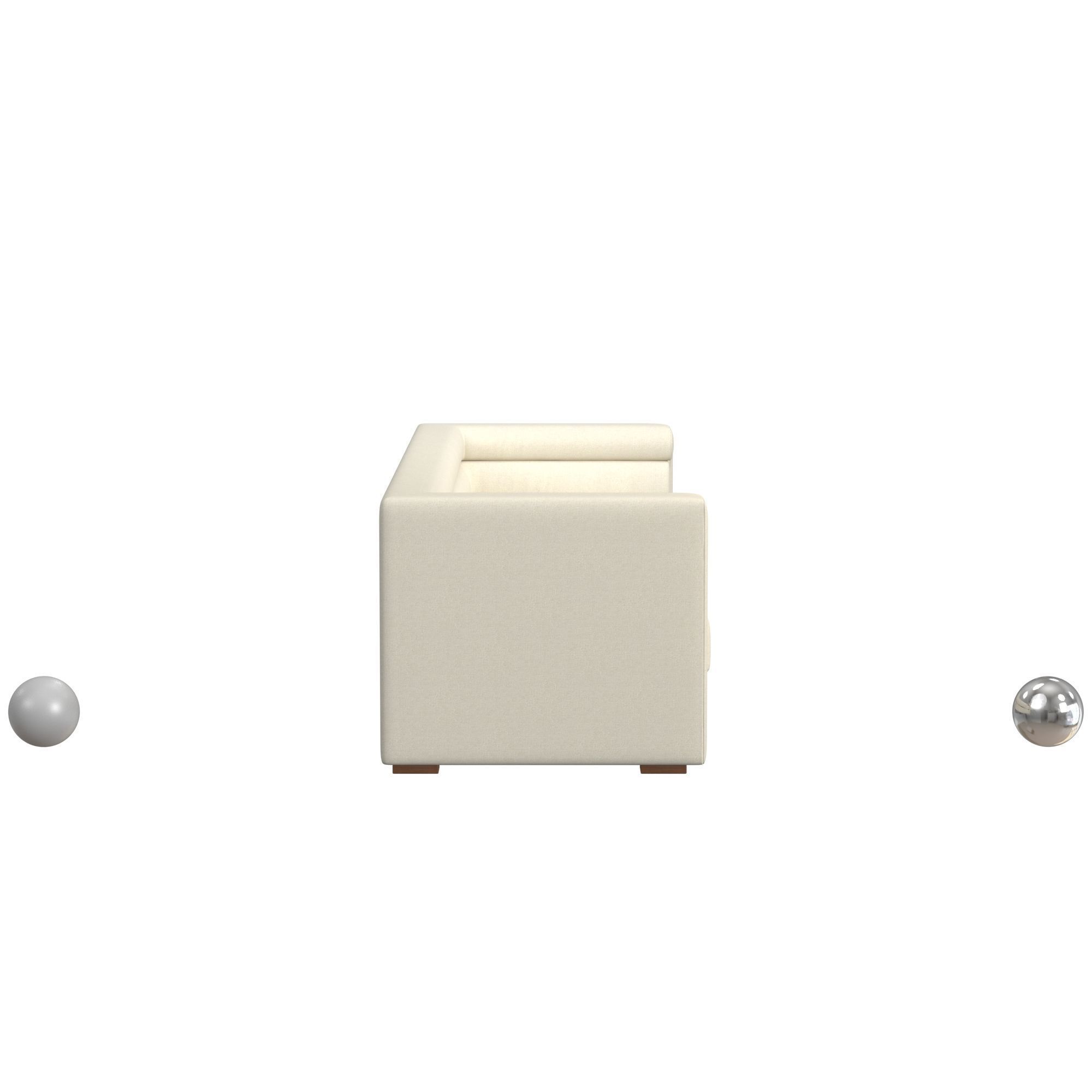 POLY and BARK Flora Sofa Mist White 3D model_2