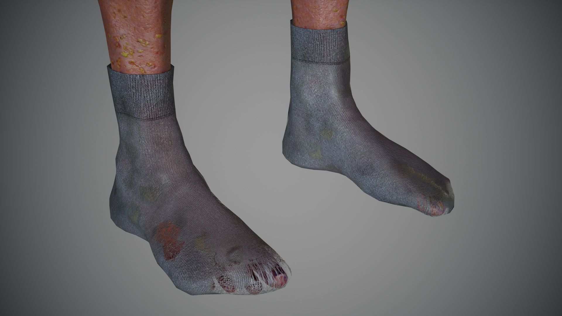 Super Zombie Pack 01b Low-poly 3D model_42