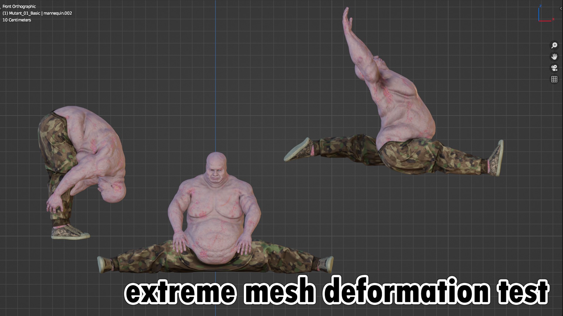 Super Zombie Pack 01b Low-poly 3D model_61