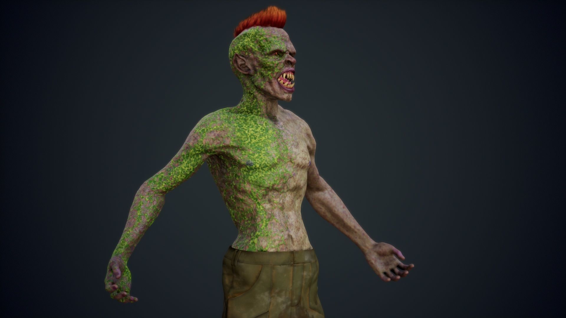 Super Zombie Pack 01b Low-poly 3D model_26