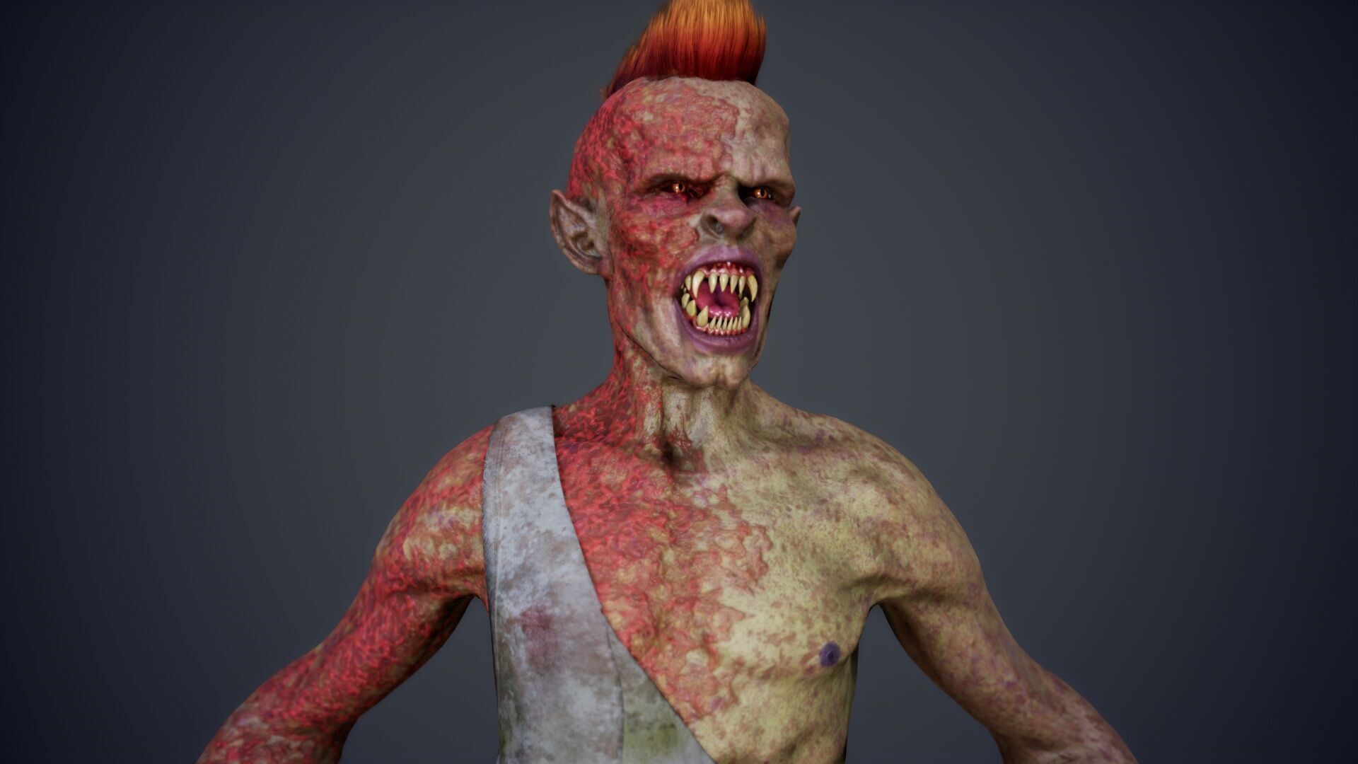Super Zombie Pack 01b Low-poly 3D model_22