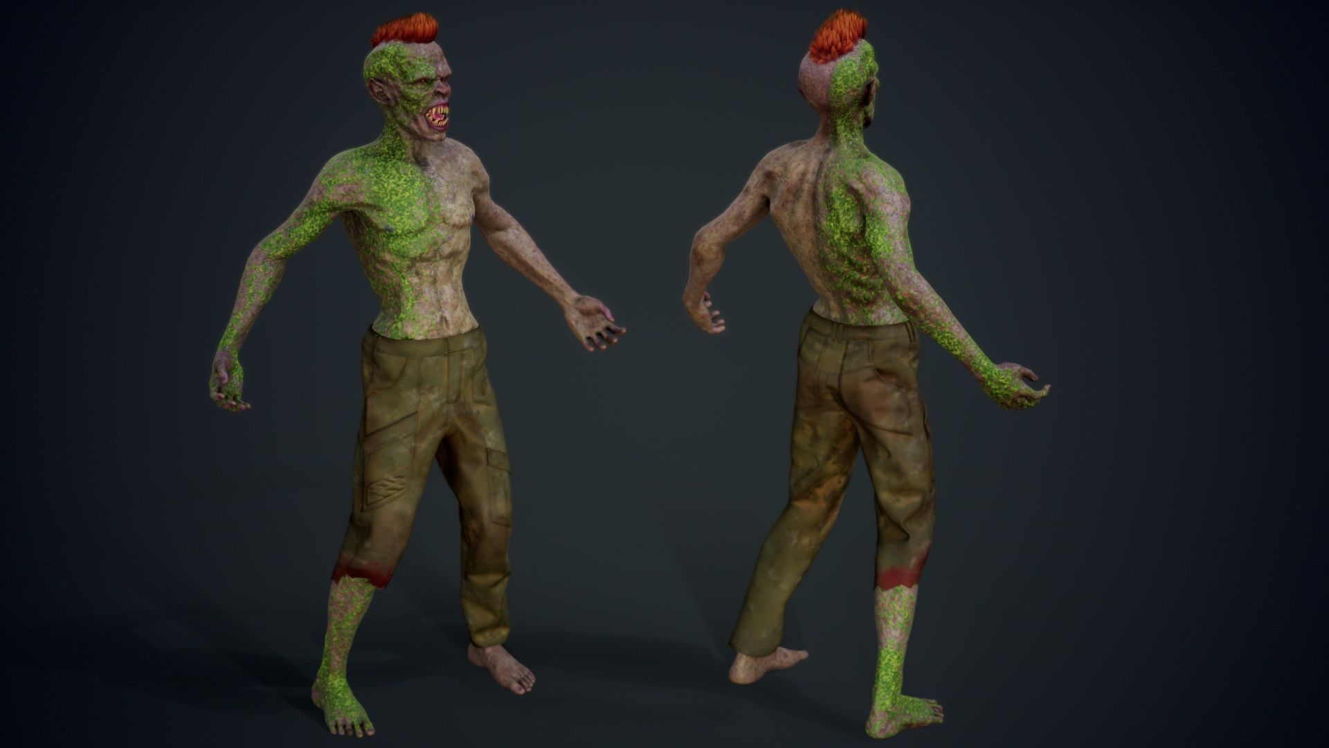 Super Zombie Pack 01b Low-poly 3D model_27