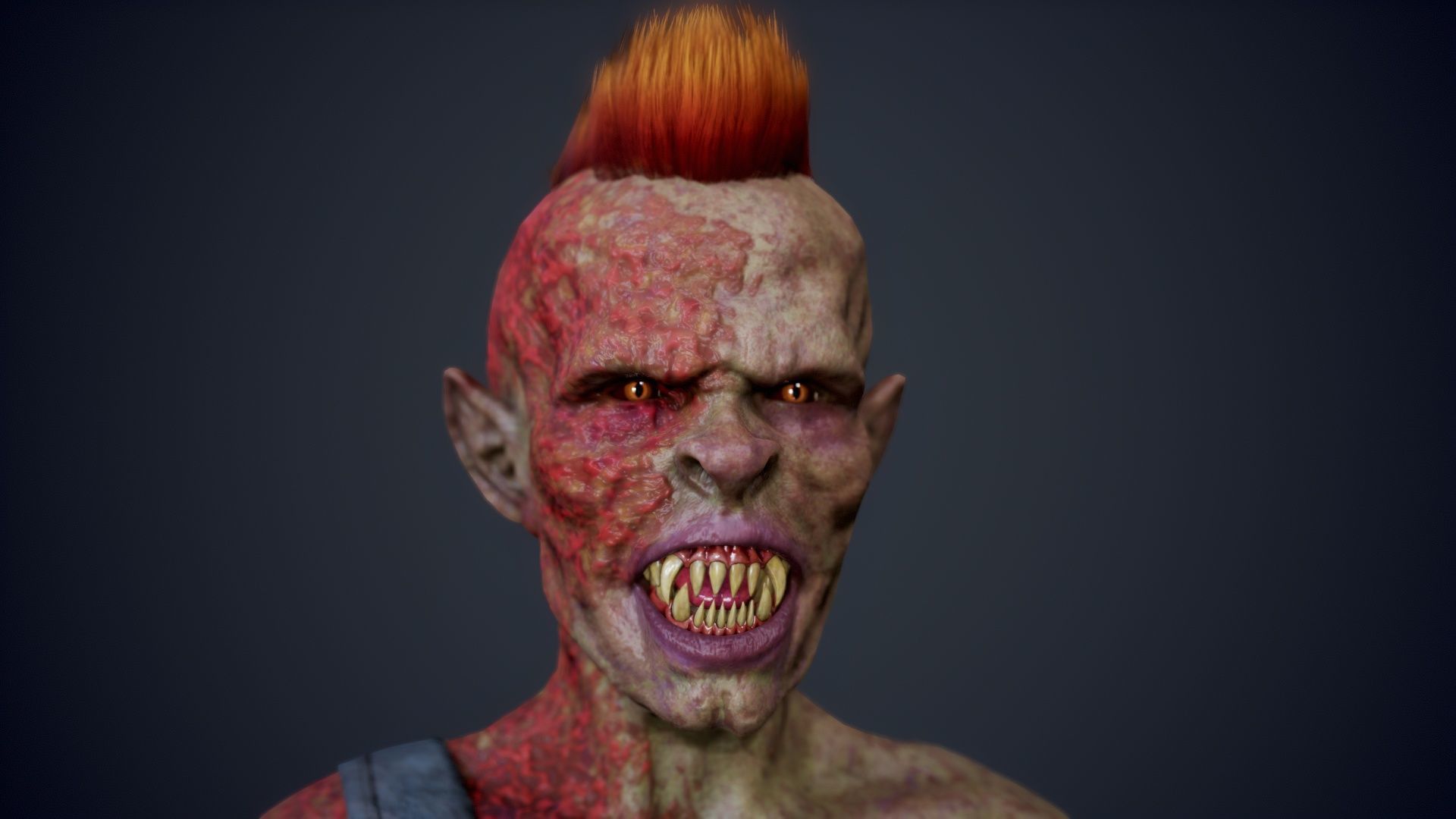 Super Zombie Pack 01b Low-poly 3D model_6