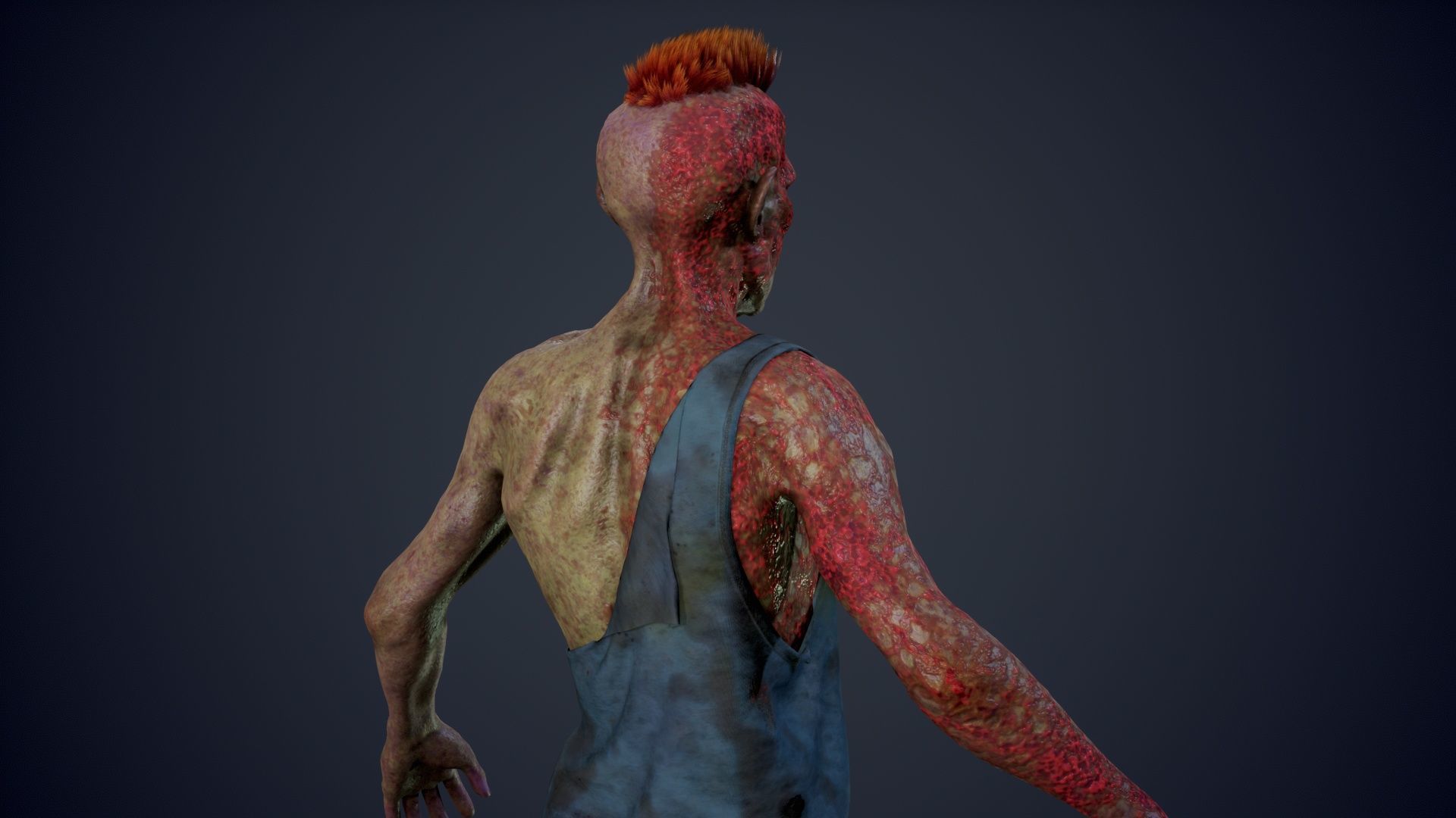 Super Zombie Pack 01b Low-poly 3D model_15