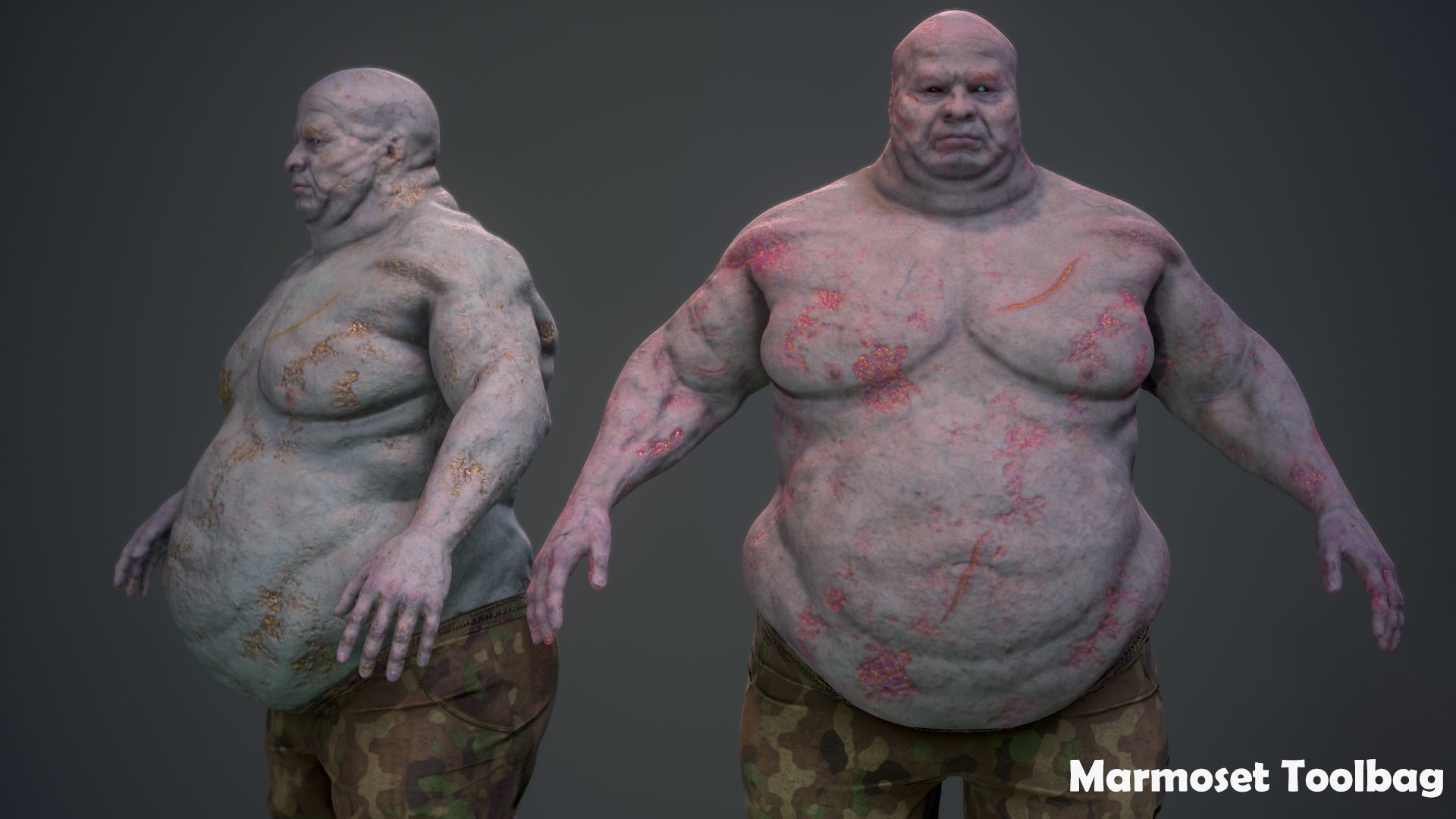 Super Zombie Pack 01b Low-poly 3D model_21