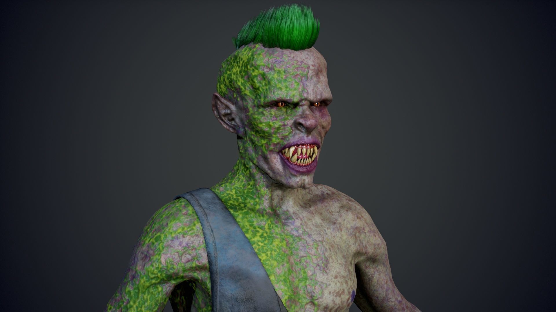 Super Zombie Pack 01b Low-poly 3D model_16