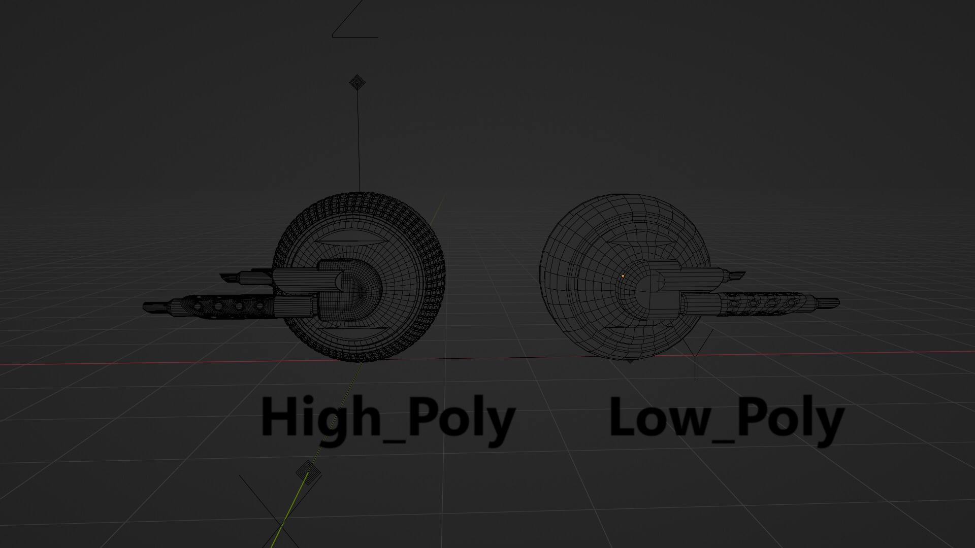 Fat Guard Low-poly 3D model_8