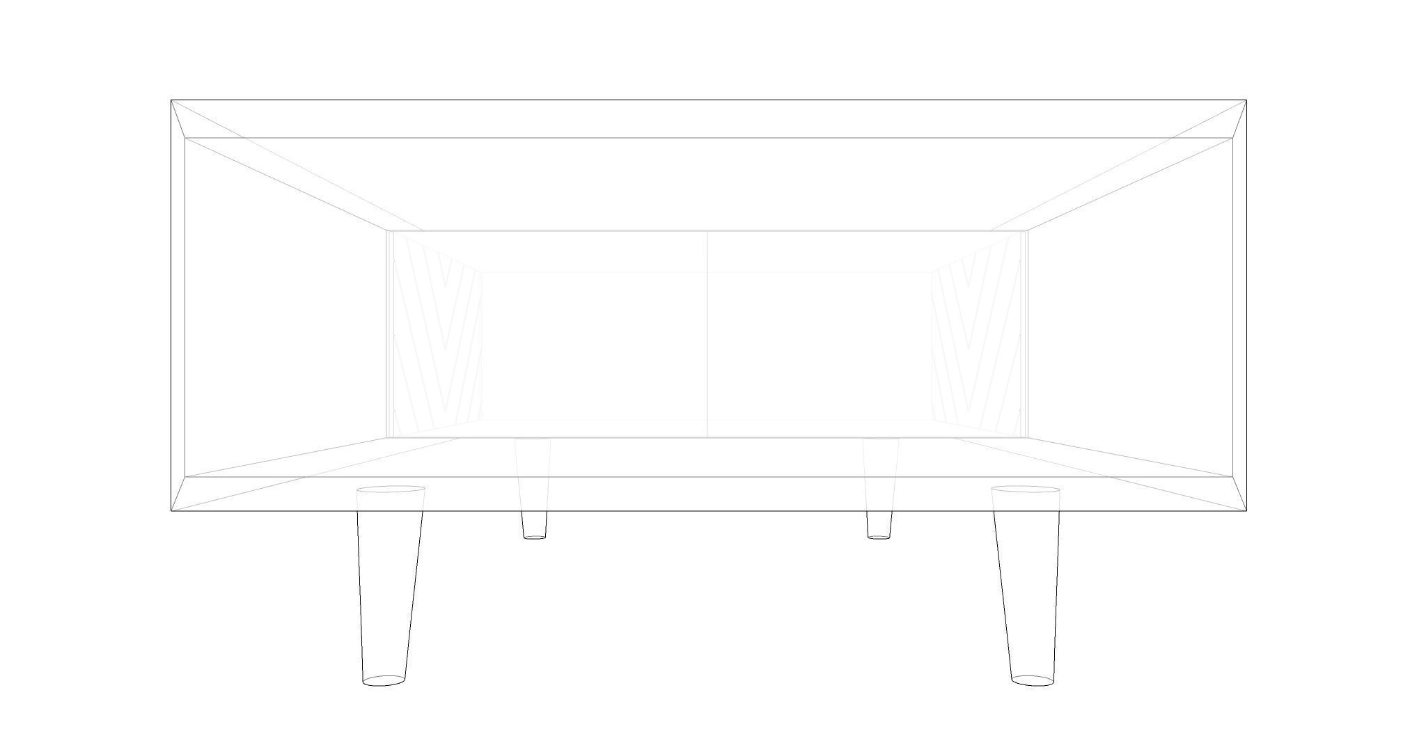 Coffee table 3D model_14