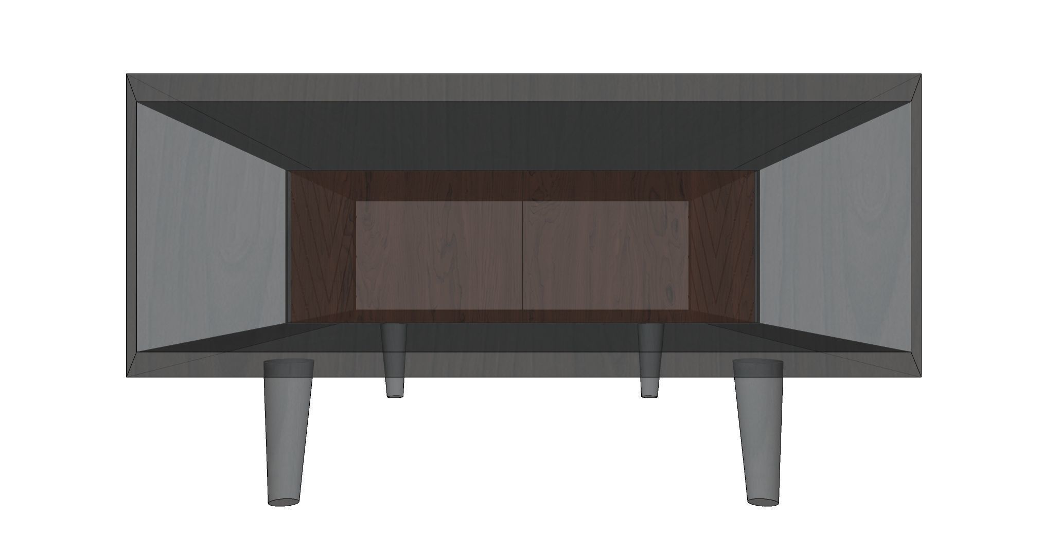 Coffee table 3D model_13