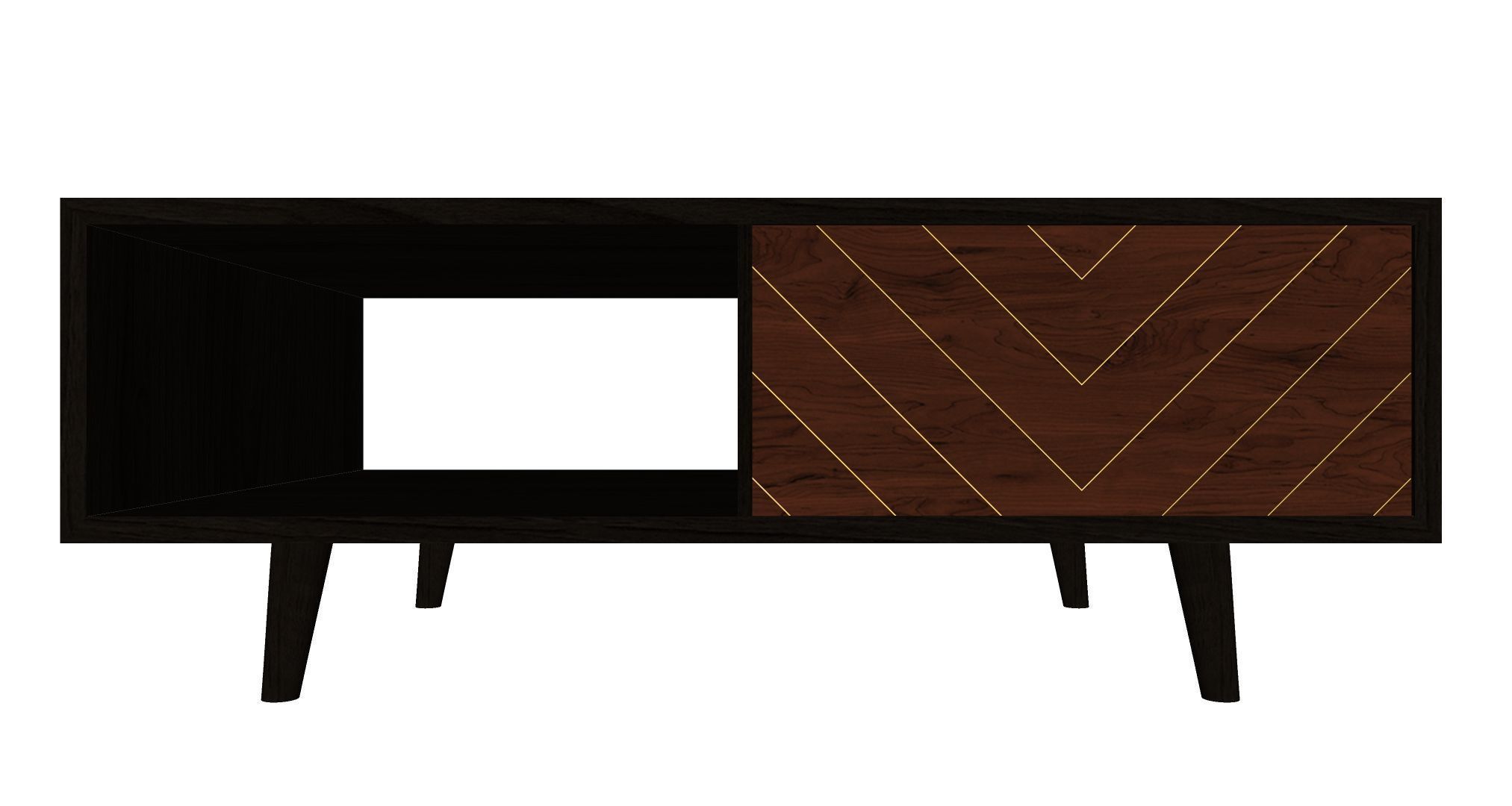 Coffee table 3D model_3