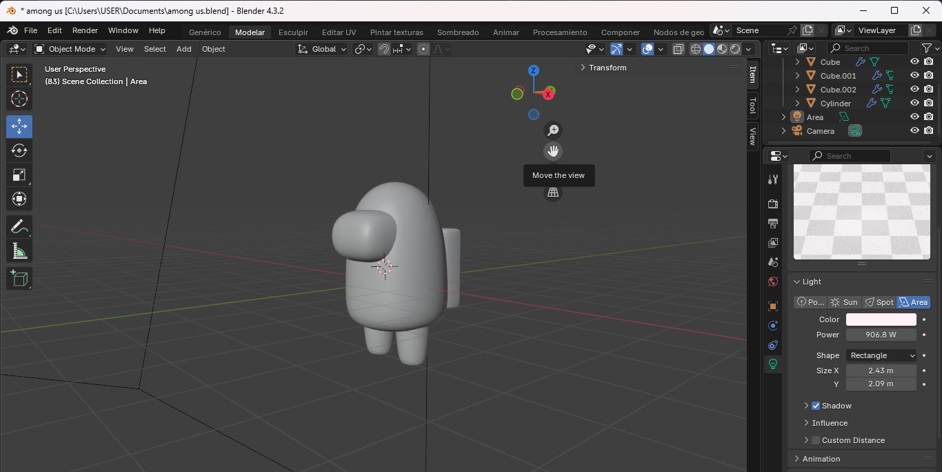 among us model 3d 3D model_1