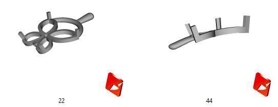 Fashion Bracelet Graff butterfly 3D print model_5