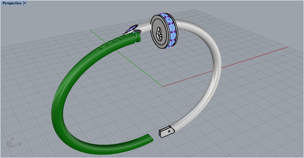 Bracelet Size 15 3D print model_13