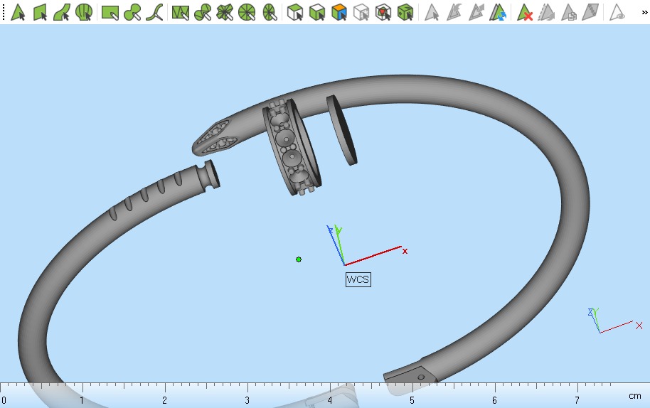 Bracelet Size 15 3D print model_14